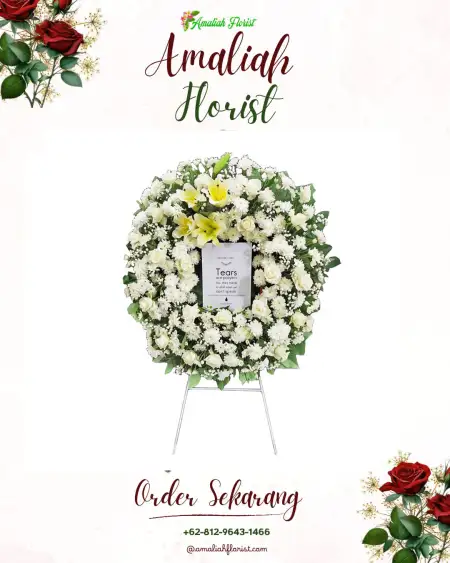 Krans Bunga Duka Pancur